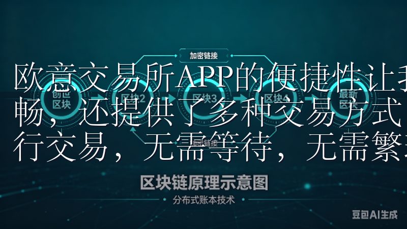 欧意交易所APP的便捷性让我惊叹，它不仅界面简洁，操作流畅，还提供了多种交易方式，让我可以在任何时间、任何地点进行交易，无需等待，无需繁琐的操作流程。